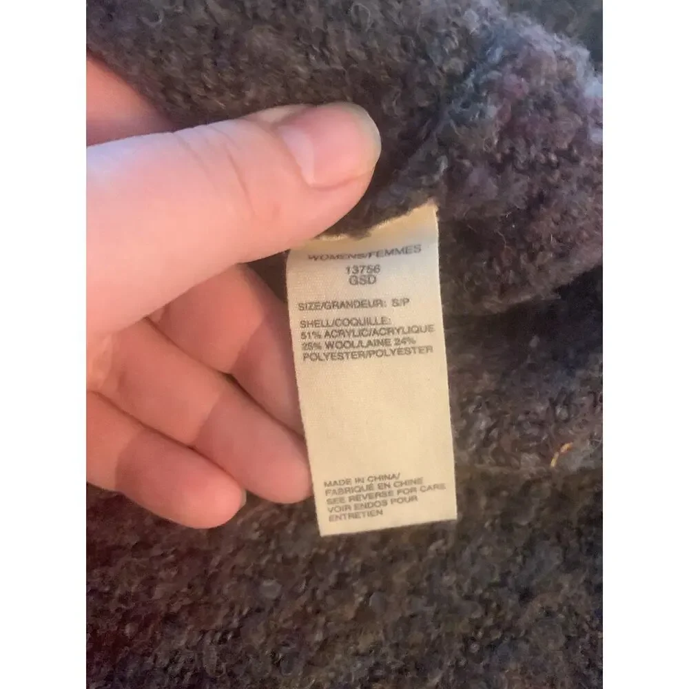 Woolrich turtle neck cowl mock woman’ssize small wool ombré